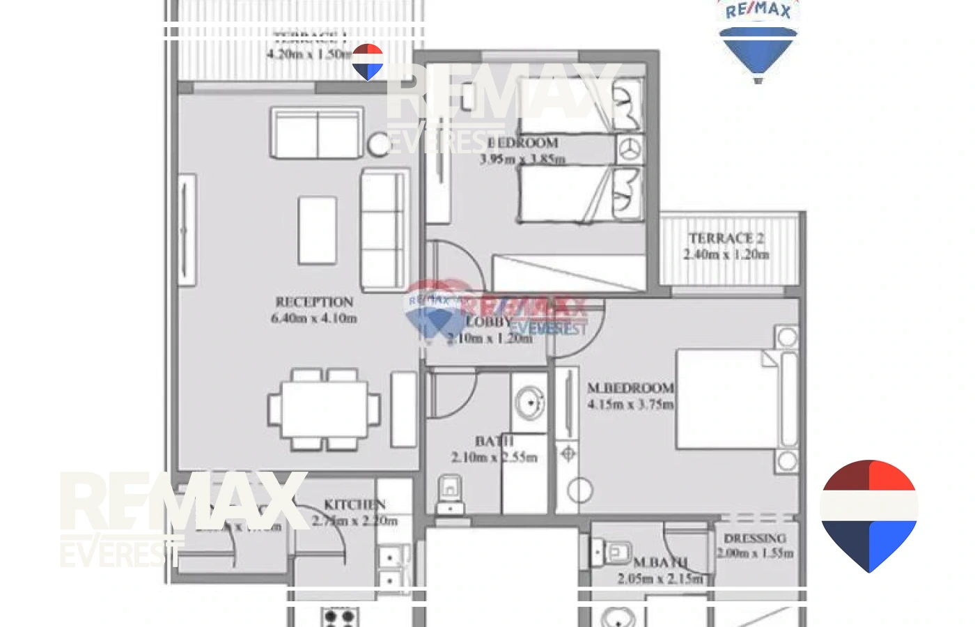 Apartment for Sale in Lugar 115 sqm