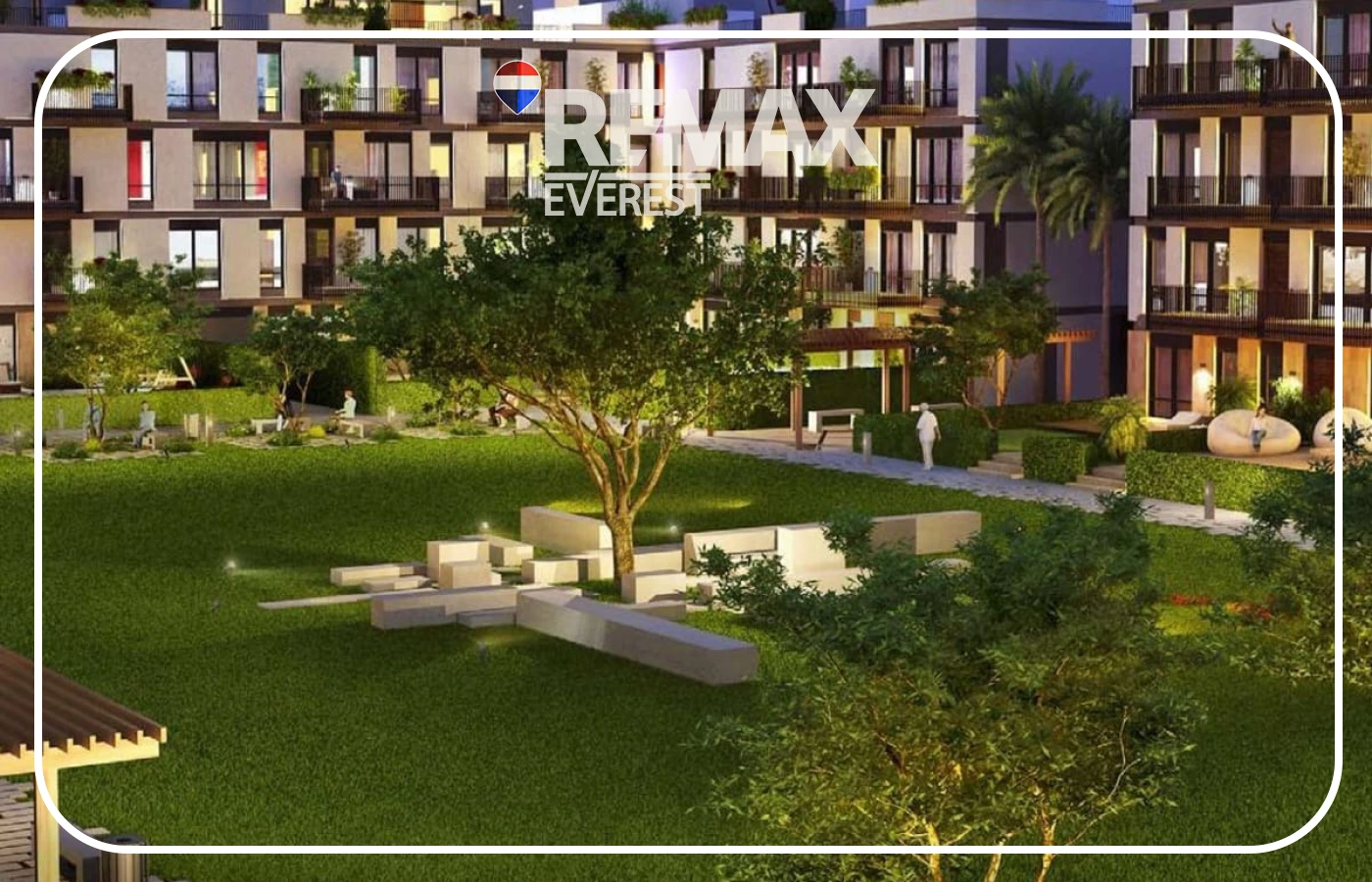 223m Furnished apartment in Courtyard Sodic
