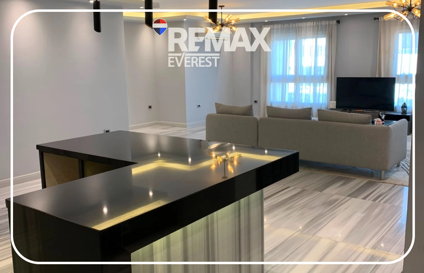 Furnished apartment-open view in Zayed Regency