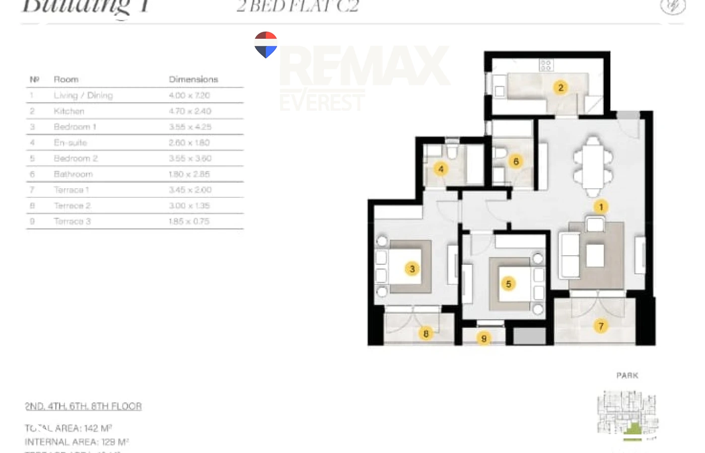 Under market price 2 bedroom apartment in Zed West